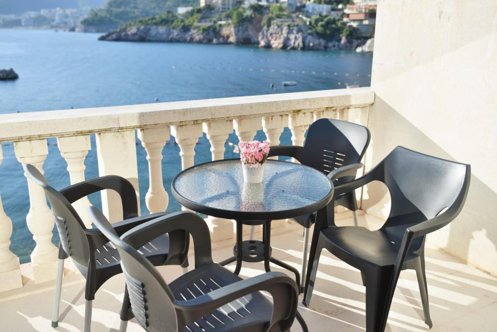 Przno Luxury Apartments Sveti Stefan Kamer foto