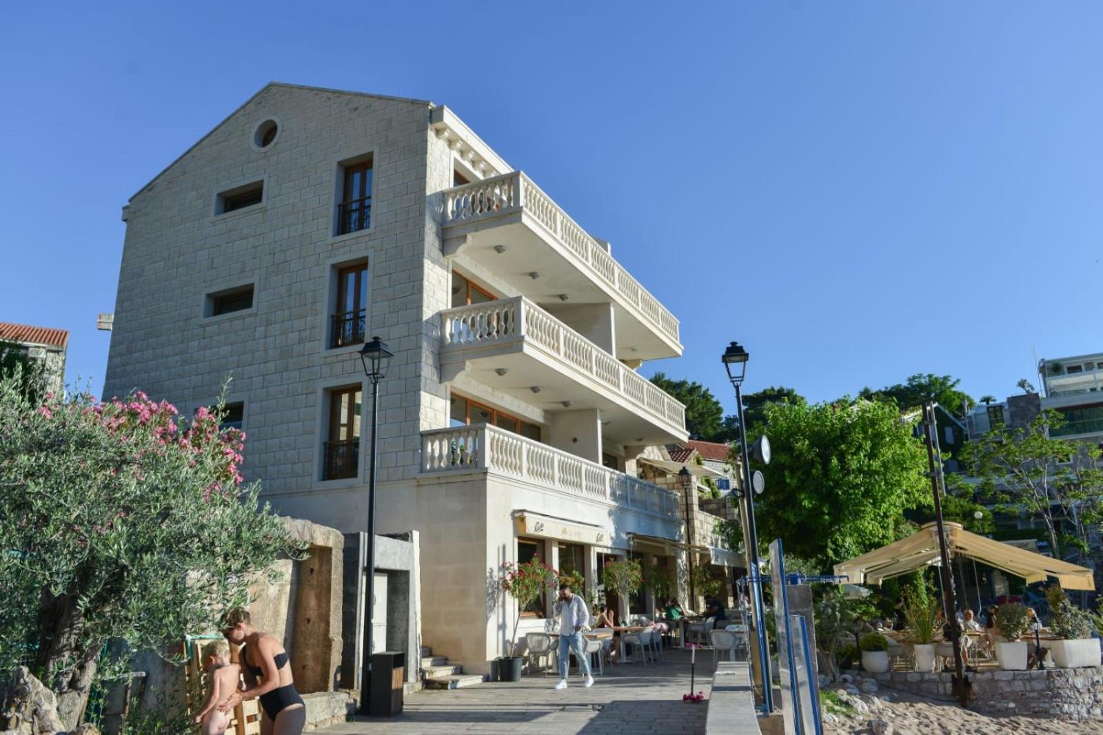 Przno Luxury Apartments Sveti Stefan Kamer foto