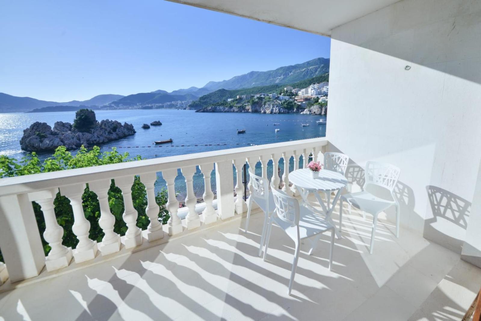 Przno Luxury Apartments Sveti Stefan Buitenkant foto