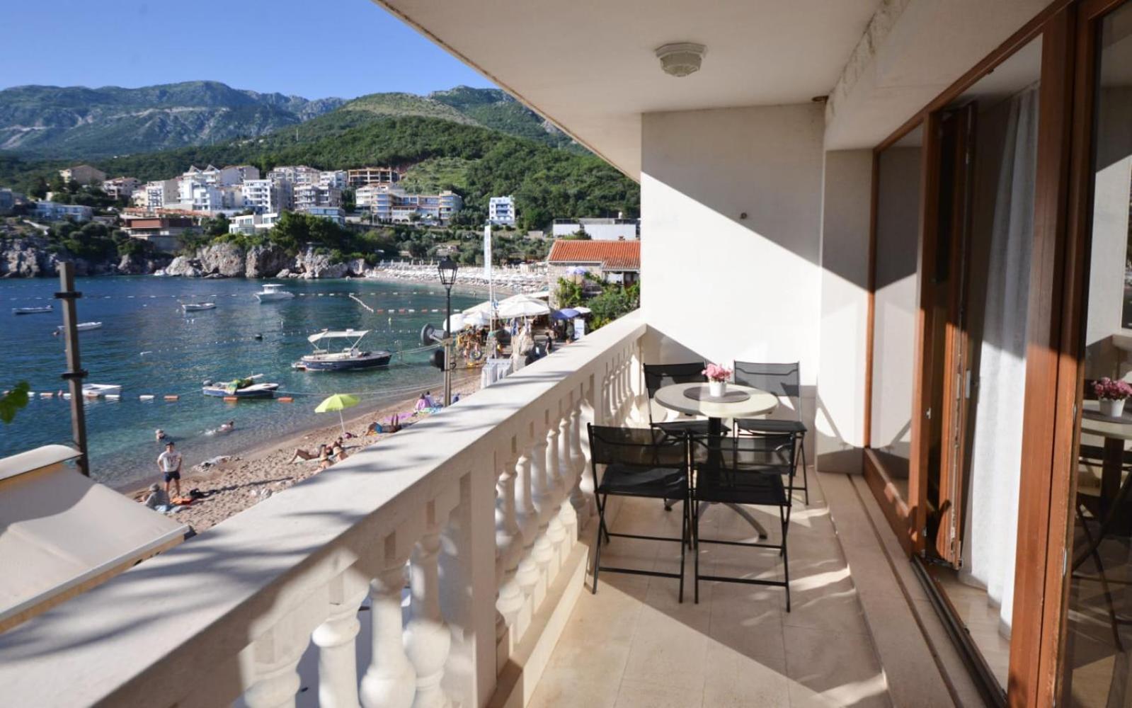 Przno Luxury Apartments Sveti Stefan Buitenkant foto