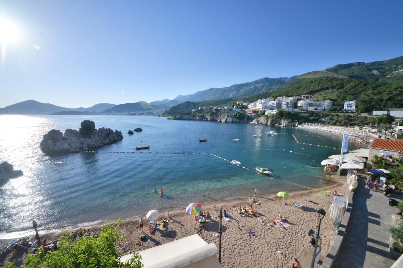 Przno Luxury Apartments Sveti Stefan Buitenkant foto