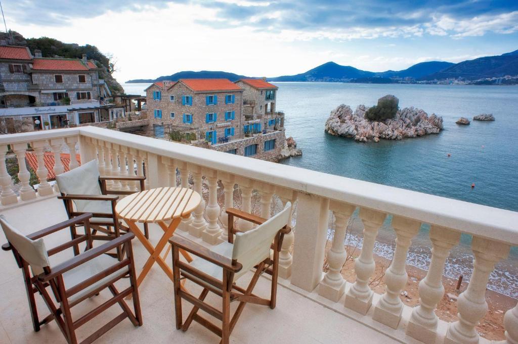 Przno Luxury Apartments Sveti Stefan Kamer foto